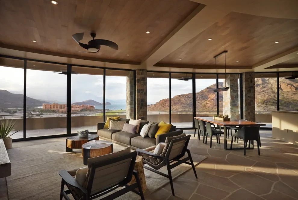 Living and dining